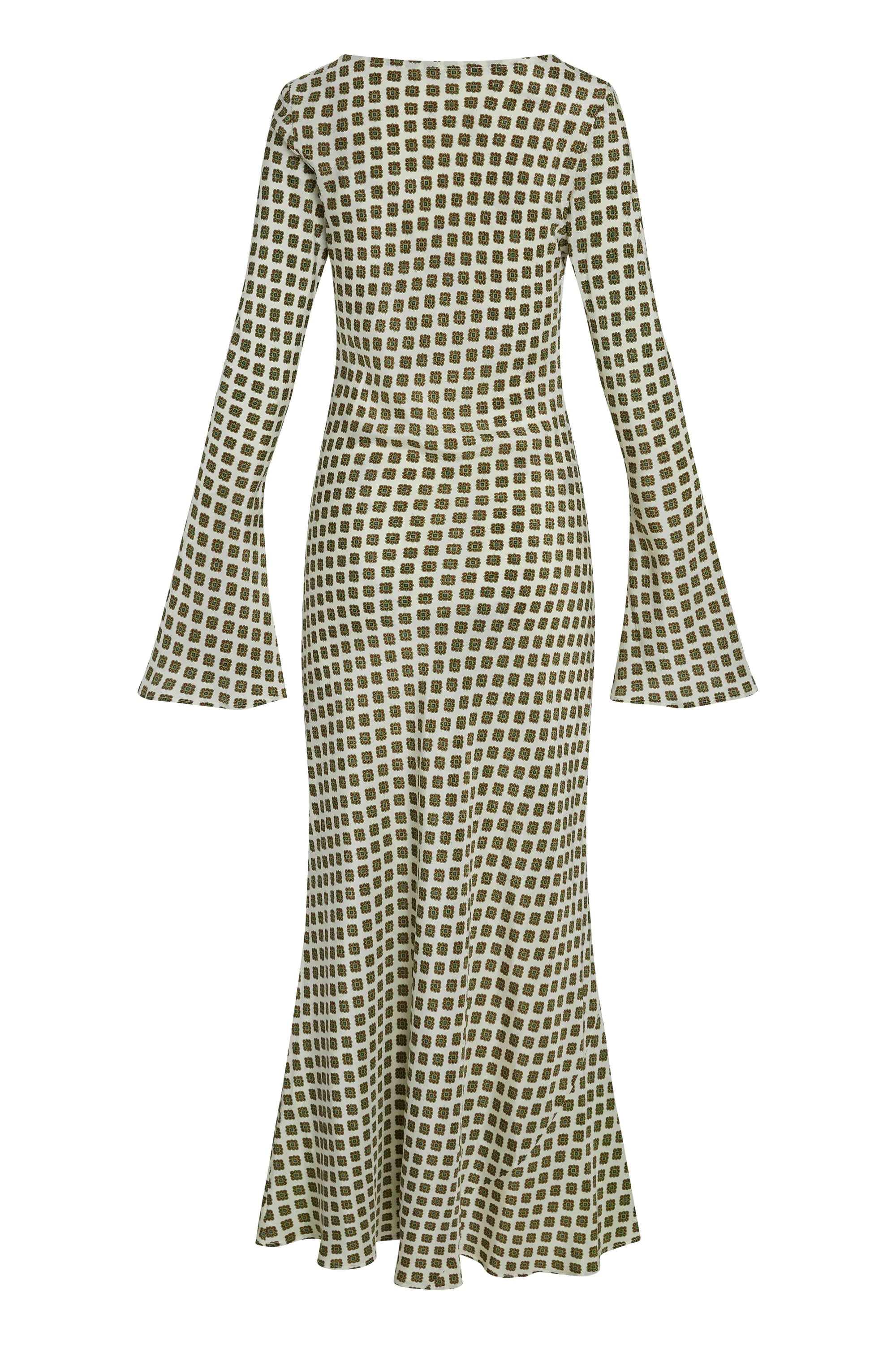 Riviera Long Sleeve Maxi Dress
