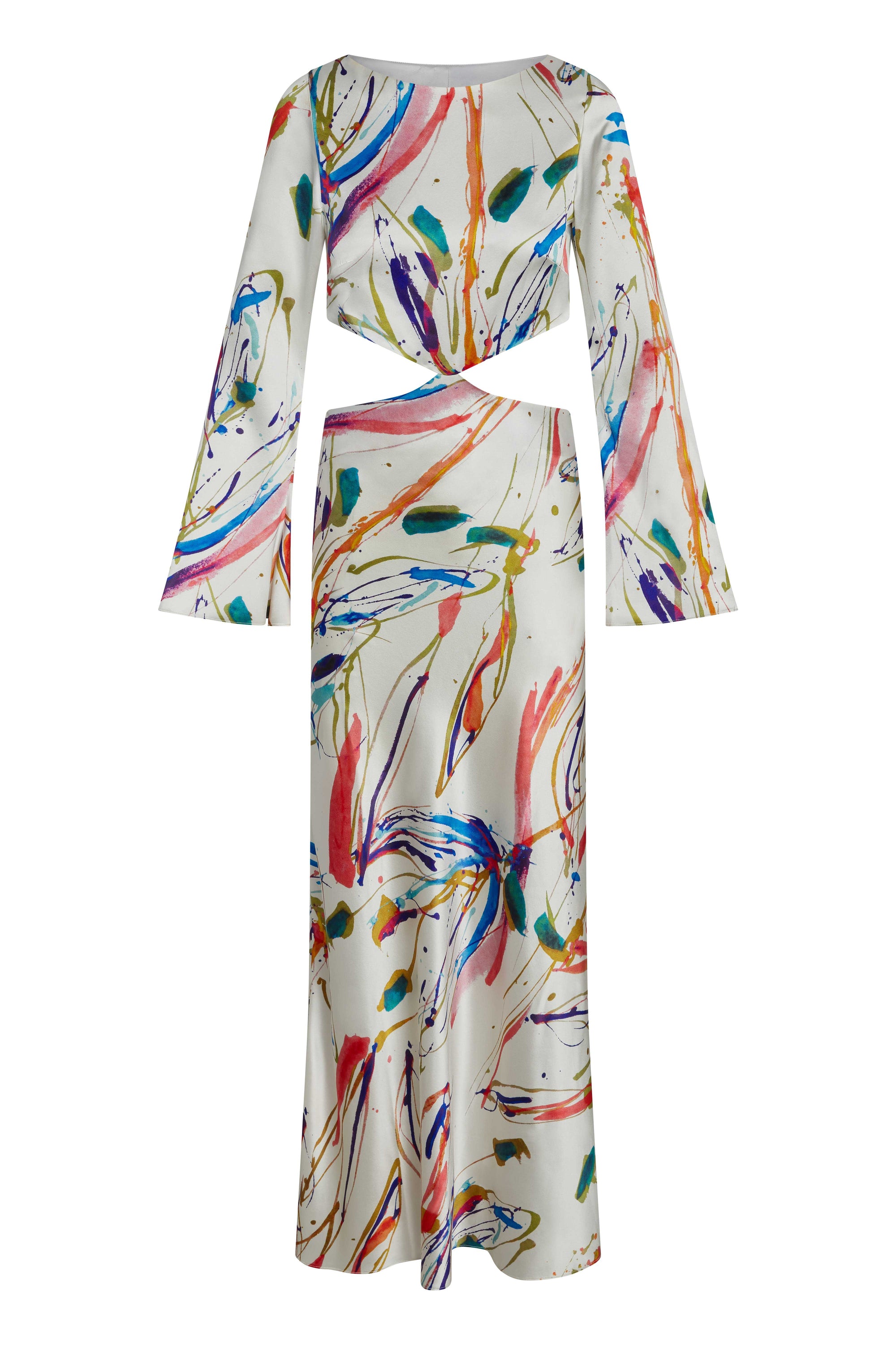 Downtown Long Sleeve Maxi Dress