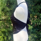 Scarf Top in Celestial Black