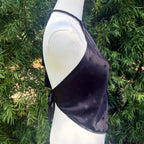 Scarf Top in Celestial Black