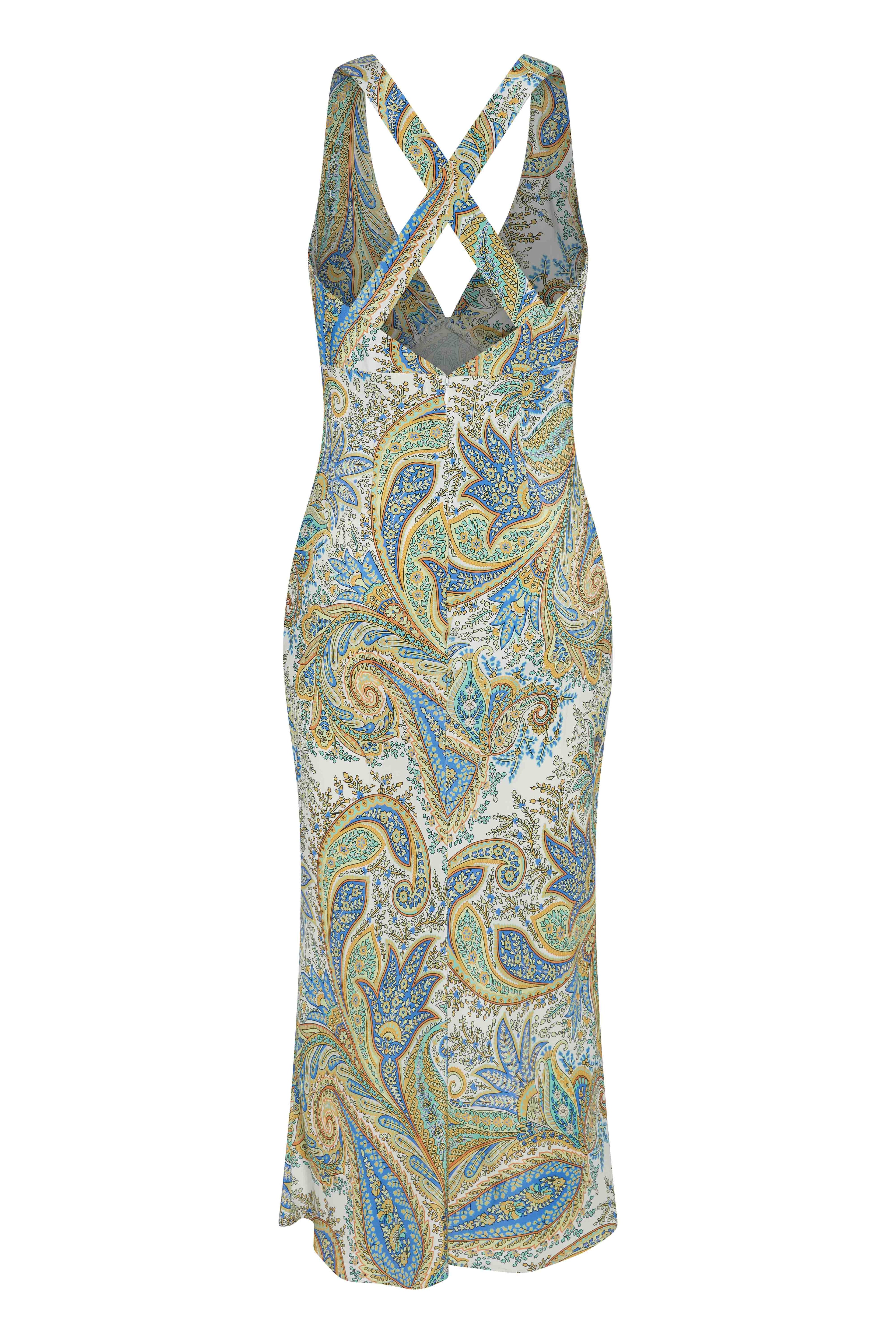 Montecito Plunge Midi Dress