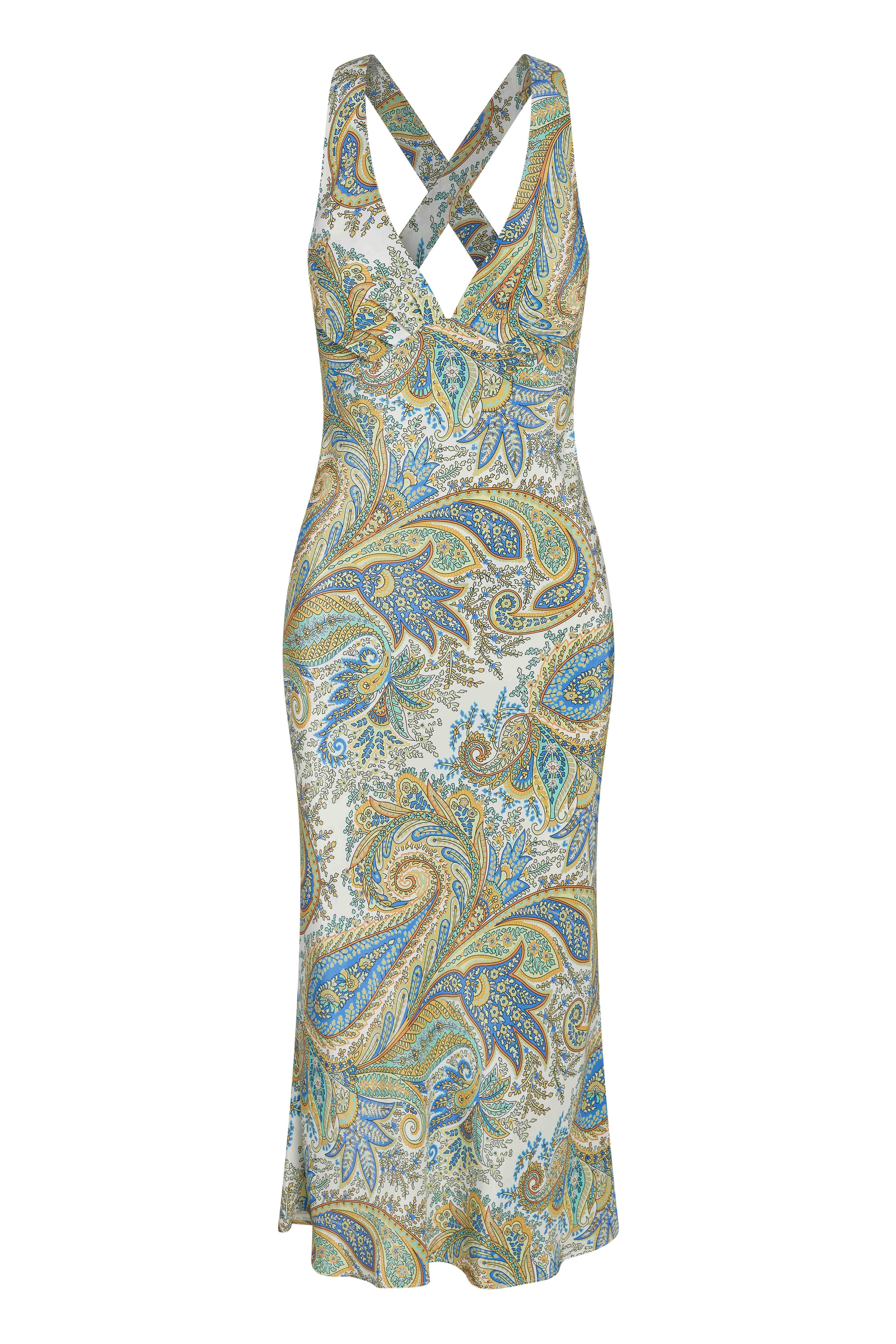 Montecito Plunge Midi Dress