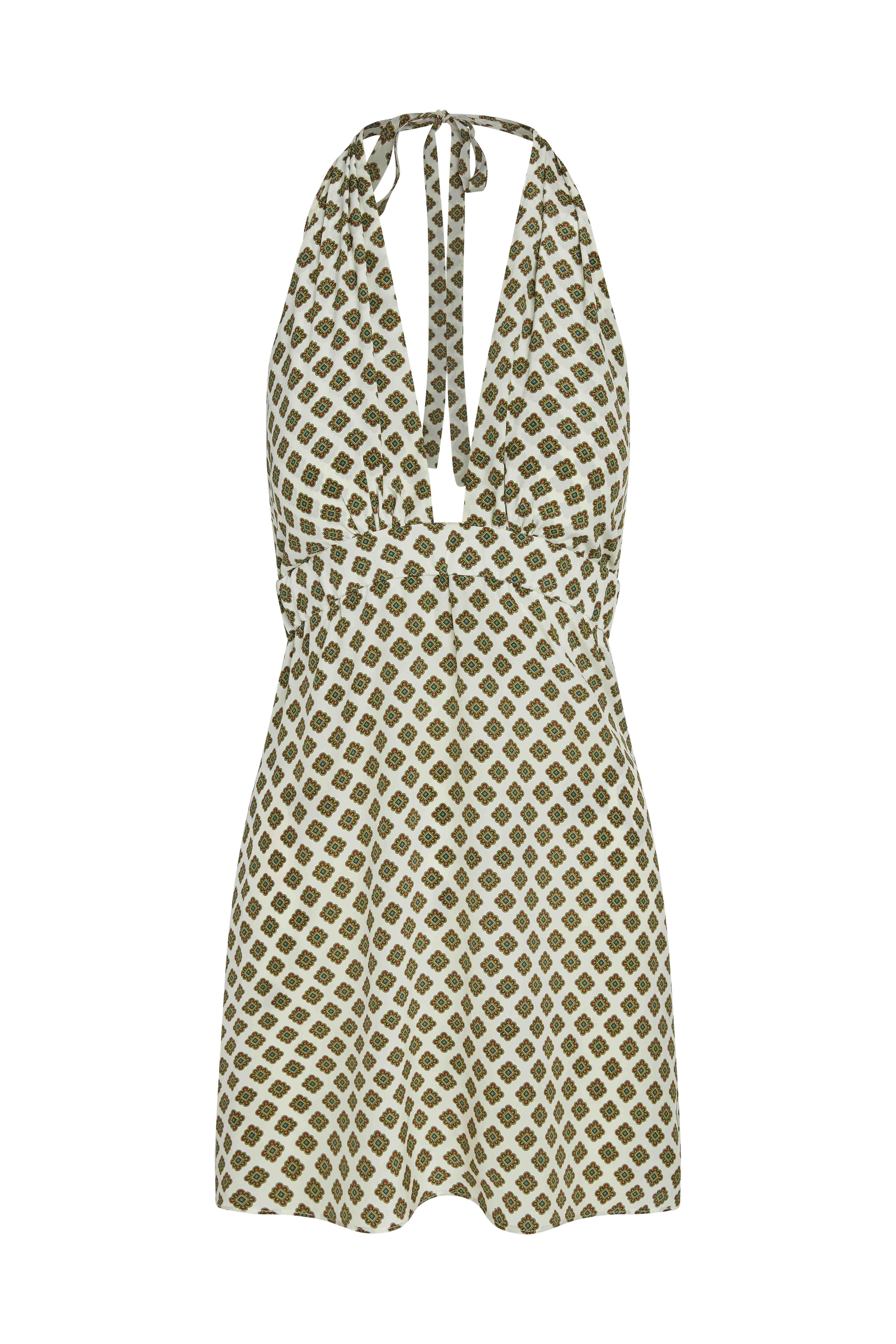 Funk Zone Halter Mini Dress