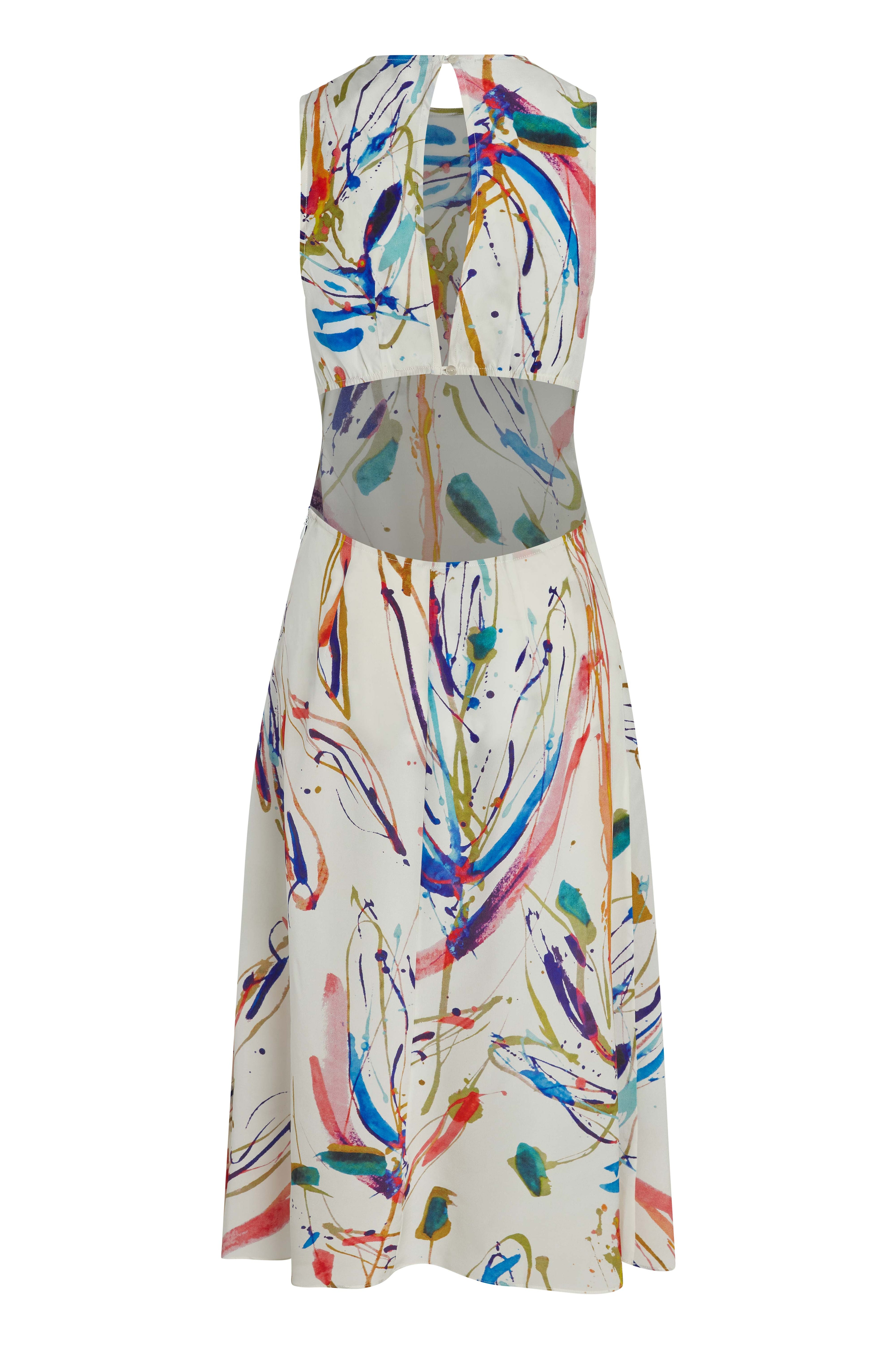 Summerland Cut-Out Midi Dress