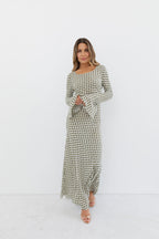 Riviera Long Sleeve Maxi Dress
