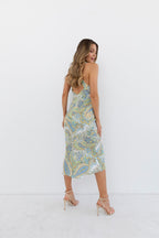 Montecito Plunge Midi Dress