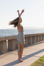 Funk Zone Halter Mini Dress