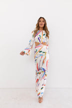Downtown Long Sleeve Maxi Dress