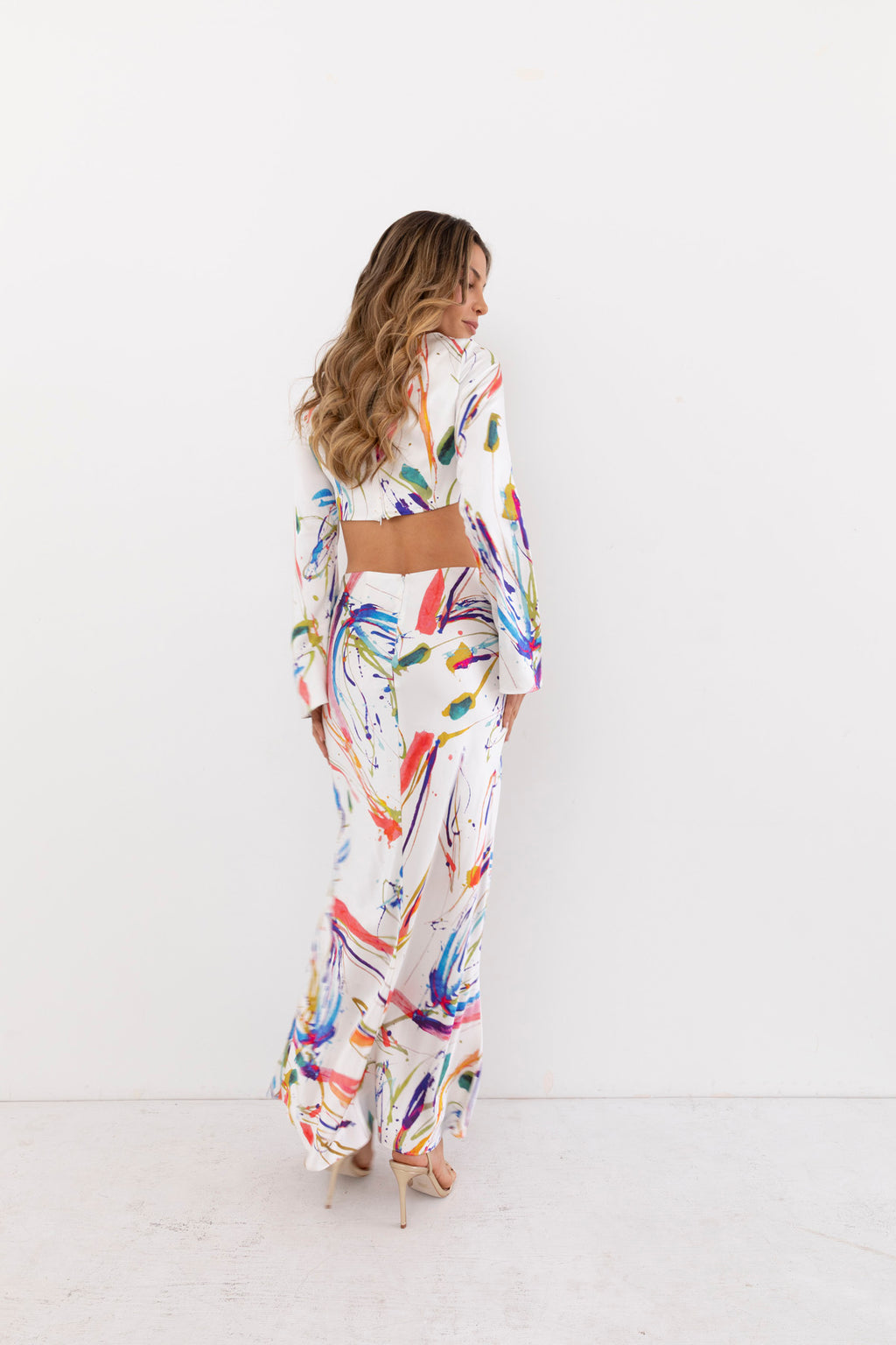 Downtown Long Sleeve Maxi Dress