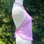 Scarf Top in Mulberry Silk